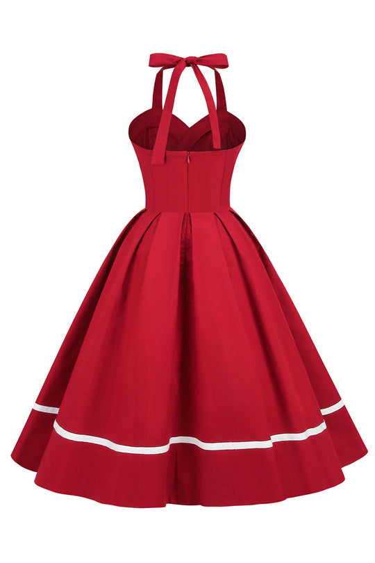 Vintage Pin-Up mit V-Ausschnitt aus den 50er Jahren