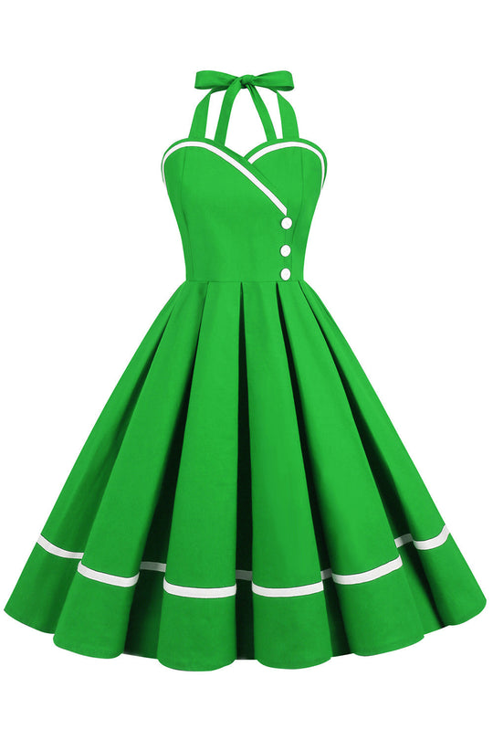 Vintage Pin-Up mit V-Ausschnitt aus den 50er Jahren