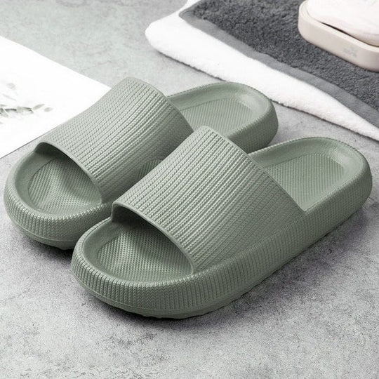 Heidi-Mode | Unisex Komfort Pantoletten Ultraleicht & Atmungsaktiv Sommer Hausschuhe