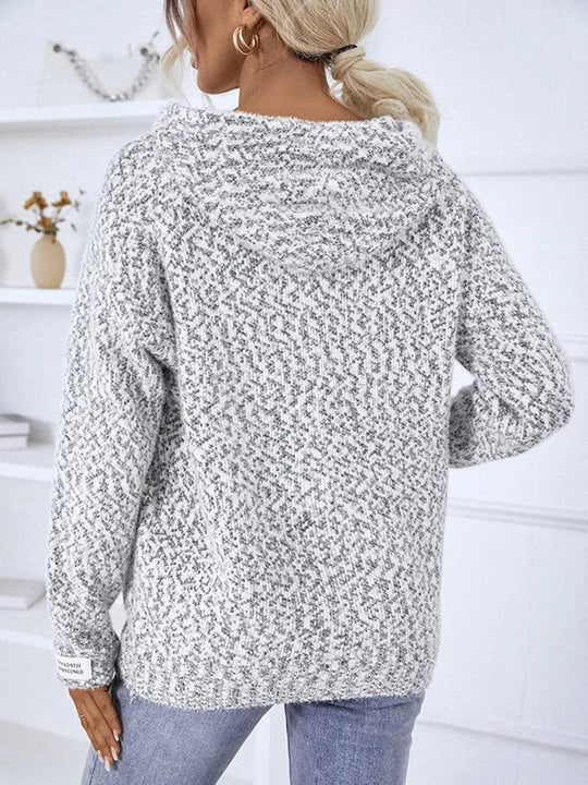 Heidi-Mode | Hoodie-Cardigans mit Reißverschluss Langarm Frauen Lässig Lockere Jacke
