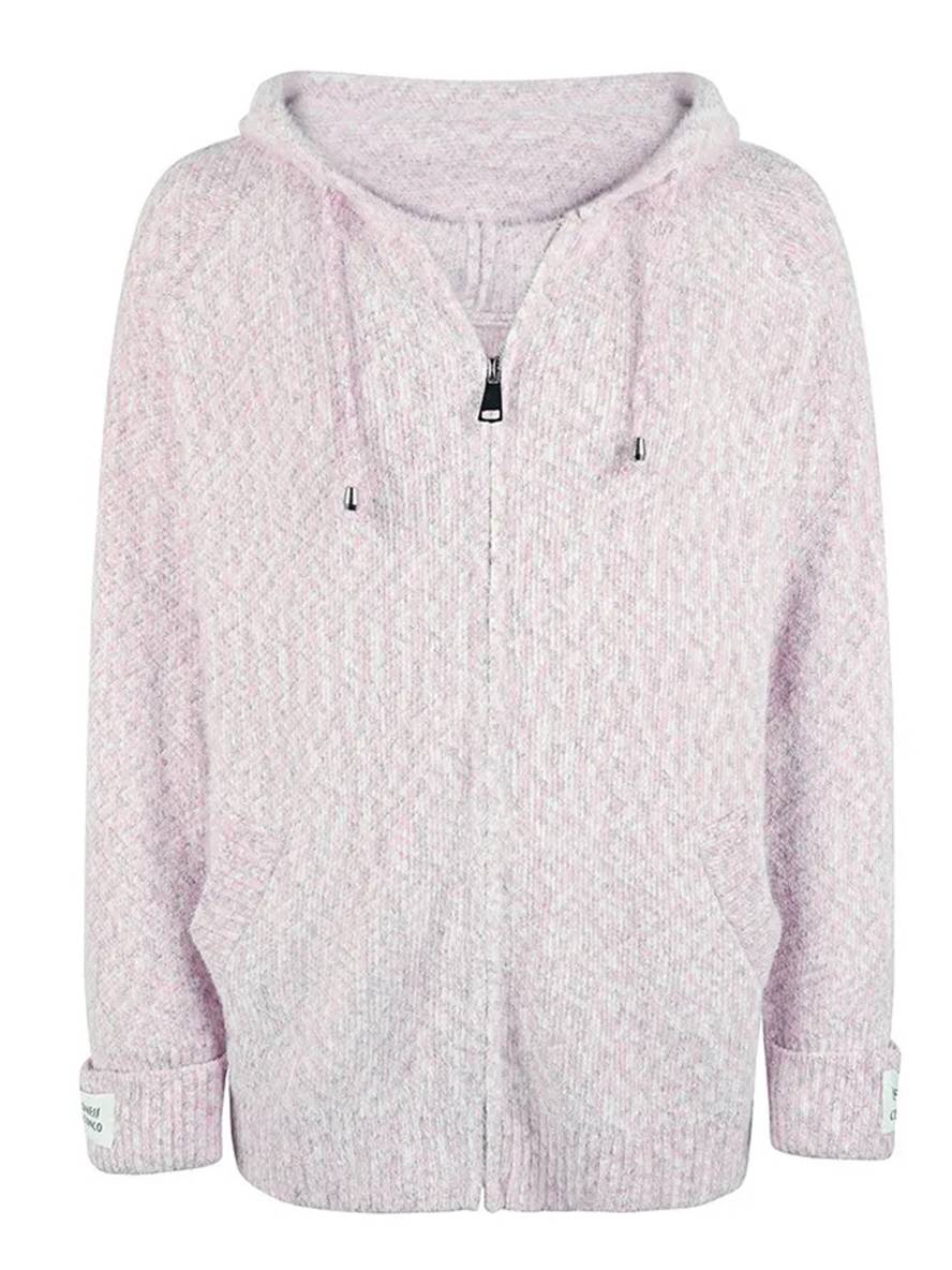 Heidi-Mode | Hoodie-Cardigans mit Reißverschluss Langarm Frauen Lässig Lockere Jacke