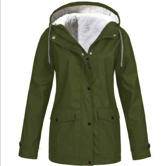 Heidi-Mode | Damen Outdoor Jacke Wasserdicht, Winddicht & Warmfutter
