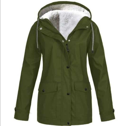Heidi-Mode | Damen Outdoor Jacke Wasserdicht, Winddicht & Warmfutter