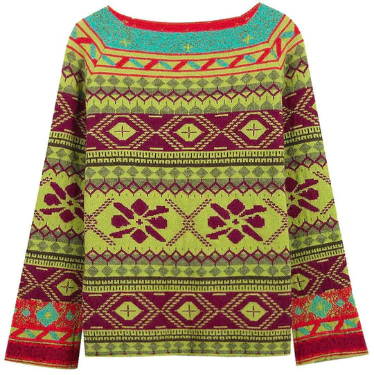 Sweater mit einzigartigem Druck