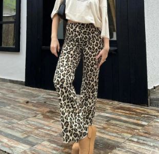 Retro-Leopard-Druck