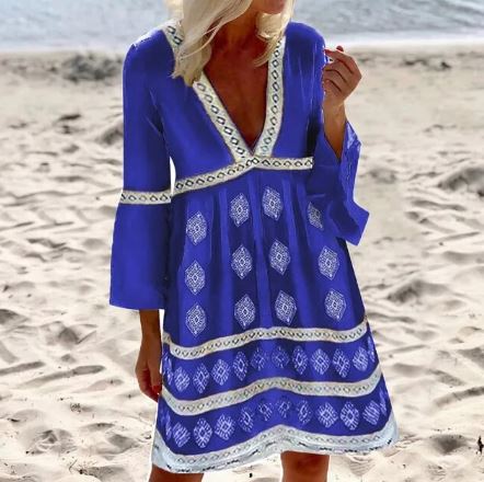 Sommerkleider mit Fledermausärmeln