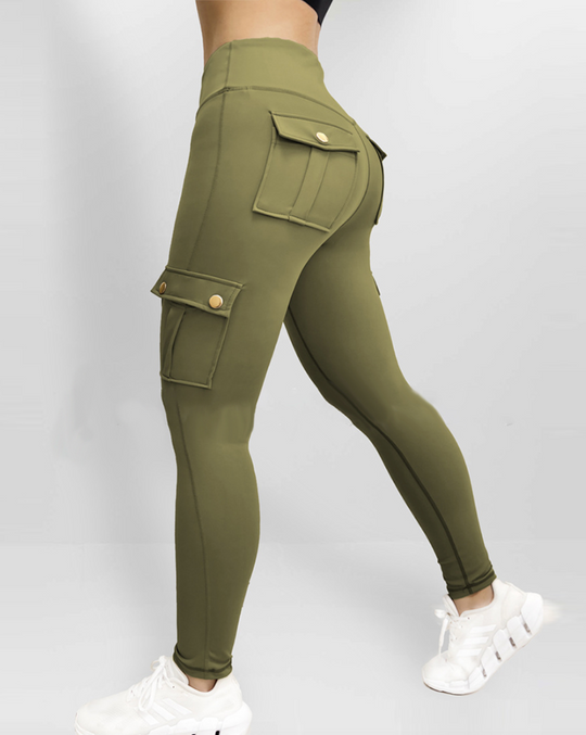 Heidi-Mode | Sport Leggings mit Hebeeffekt für Das Gesäß