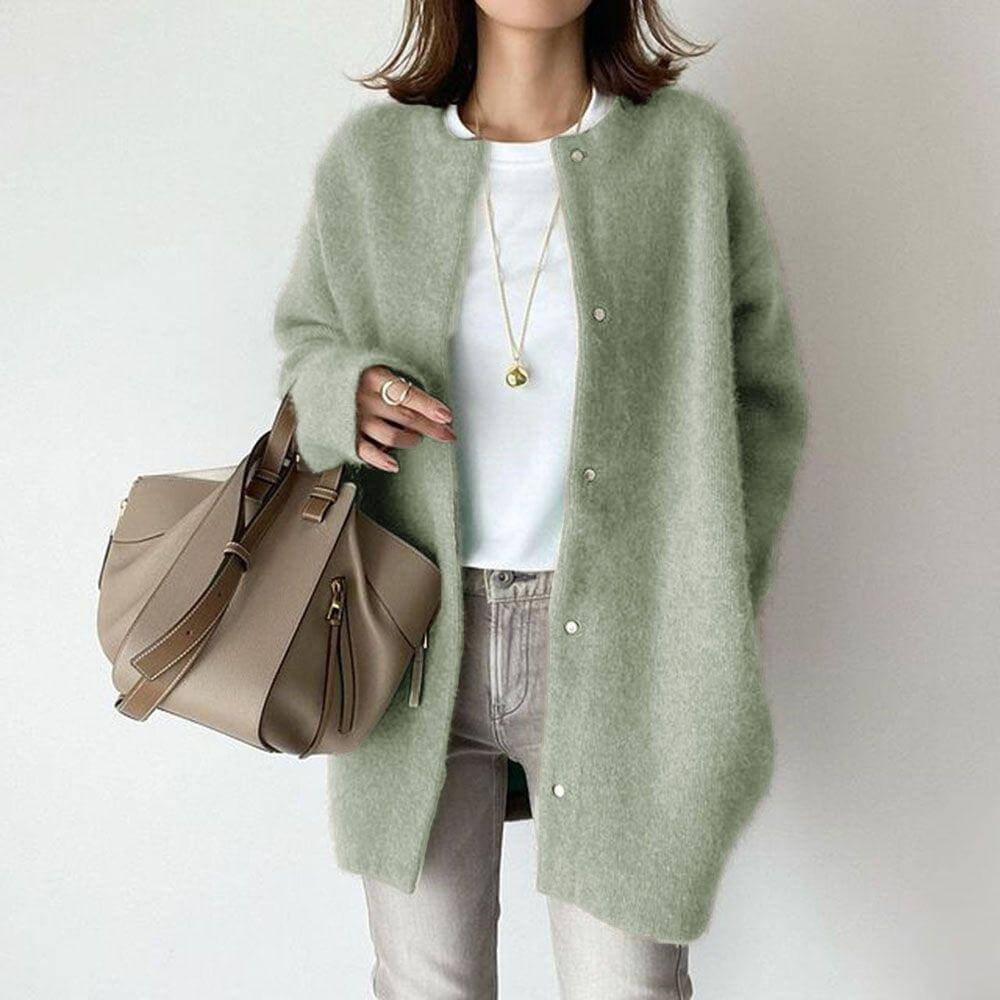 Heidi-Mode | Weiches und Stilvolles Essential Damen Strickjacke
