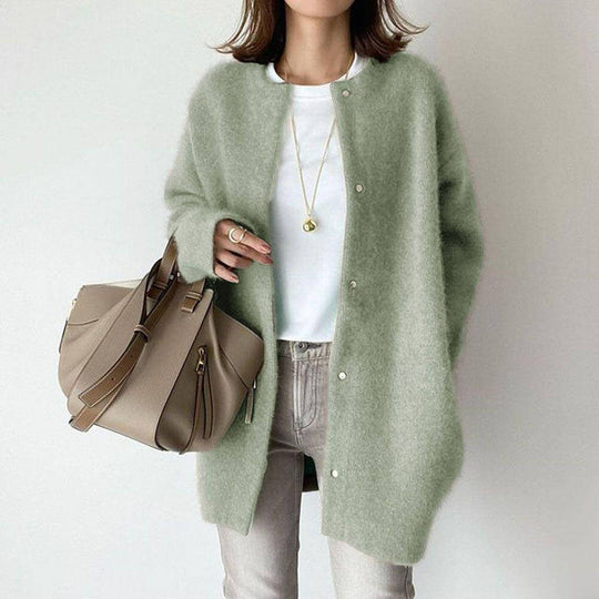 Heidi-Mode | Weiches und Stilvolles Essential Damen Strickjacke
