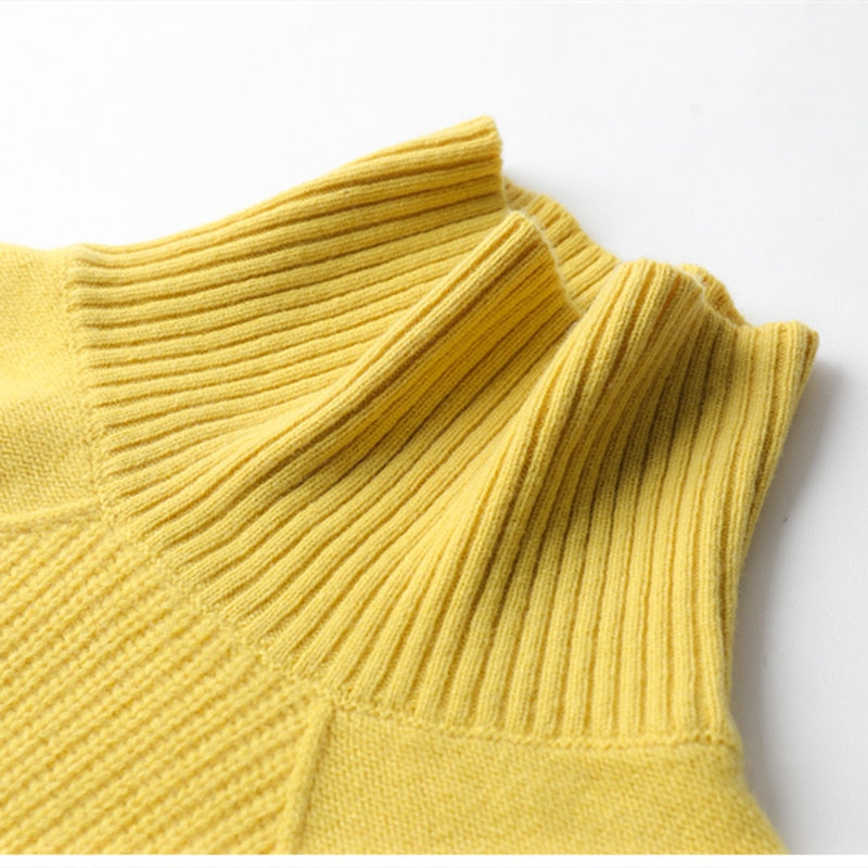 Heidi-Mode - Stilvolle Pullover mit Rollkragen für Frauen