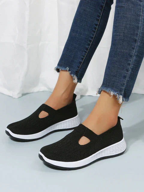 Heidi-Mode | Auf Lässigen Flachen Stoffschuhen