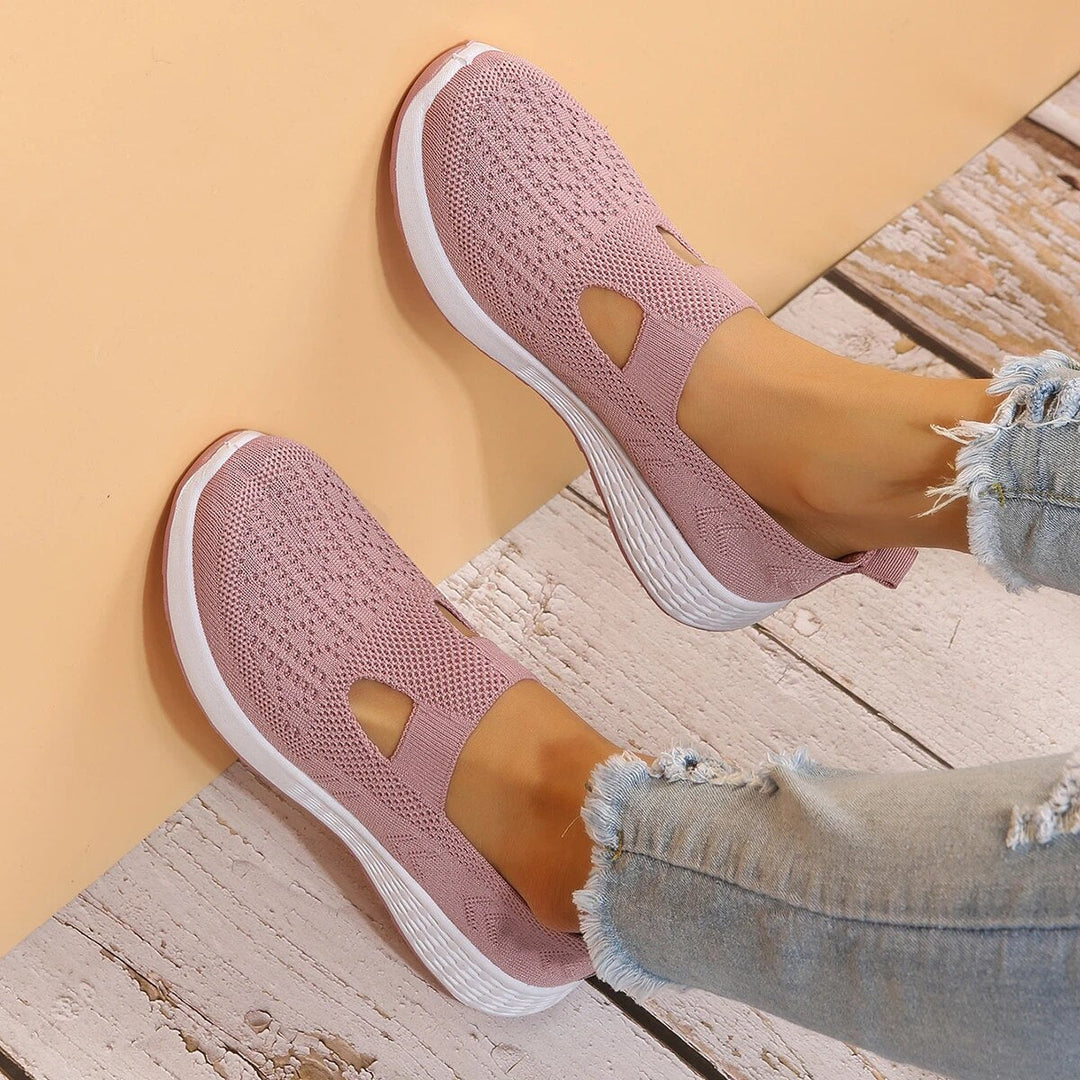 Heidi-Mode | Auf Lässigen Flachen Stoffschuhen