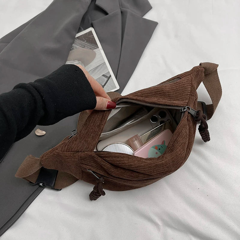 Heidi-Mode | Lässige Cordtasche für Damen