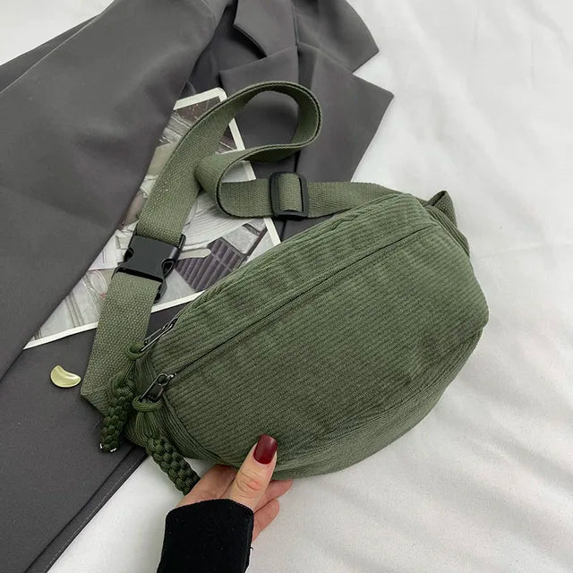 Heidi-Mode | Lässige Cordtasche für Damen