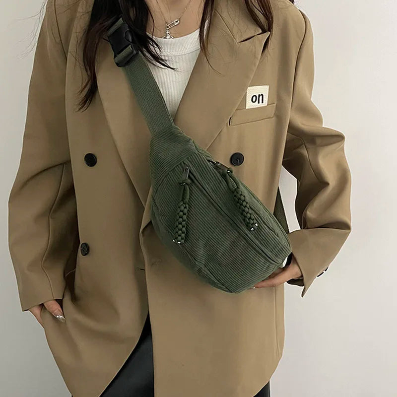 Heidi-Mode | Lässige Cordtasche für Damen