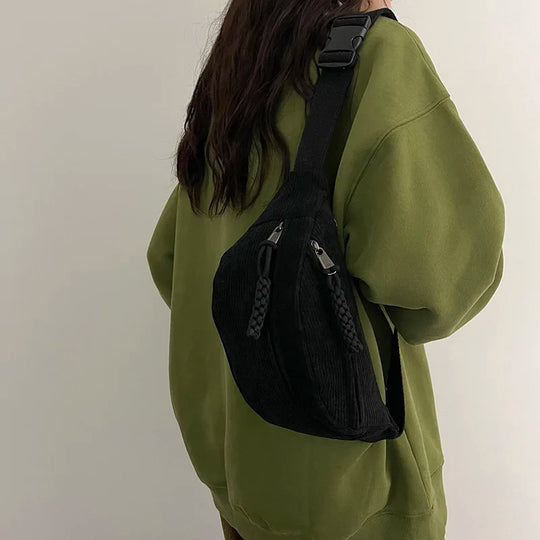 Heidi-Mode | Lässige Cordtasche für Damen