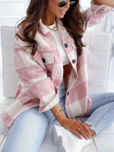 Heidi-Mode | Stilvolle karierte Jacke