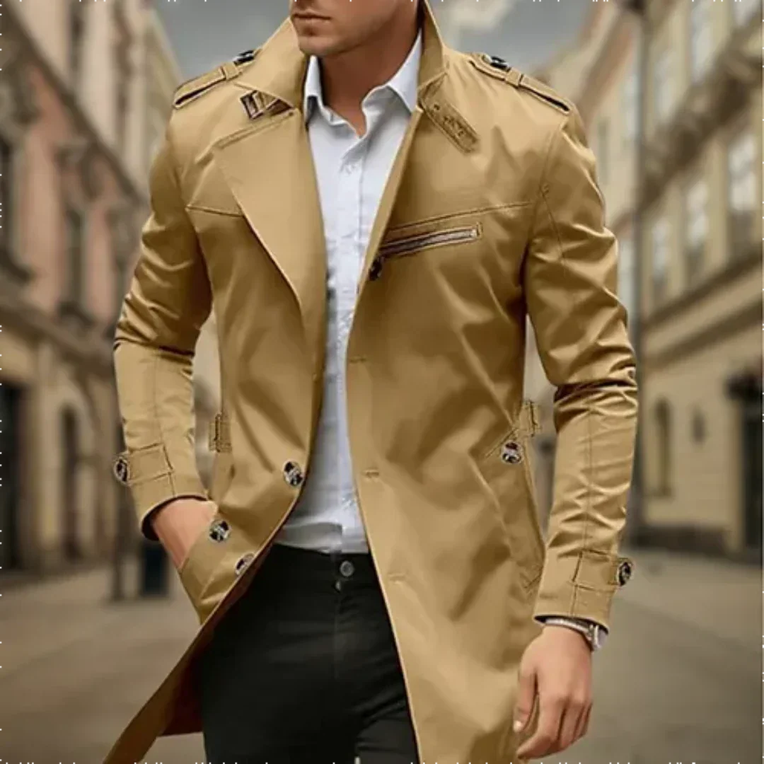 Heidi-Mode | Herren Trenchcoat