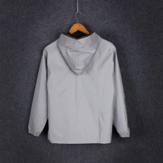 Heidi-Mode | Langärmelig Wasserdicht Reflektierende Jacke