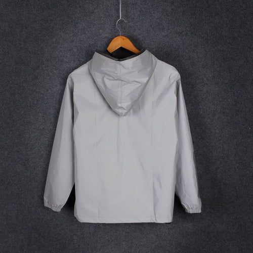 Heidi-Mode | Langärmelig Wasserdicht Reflektierende Jacke