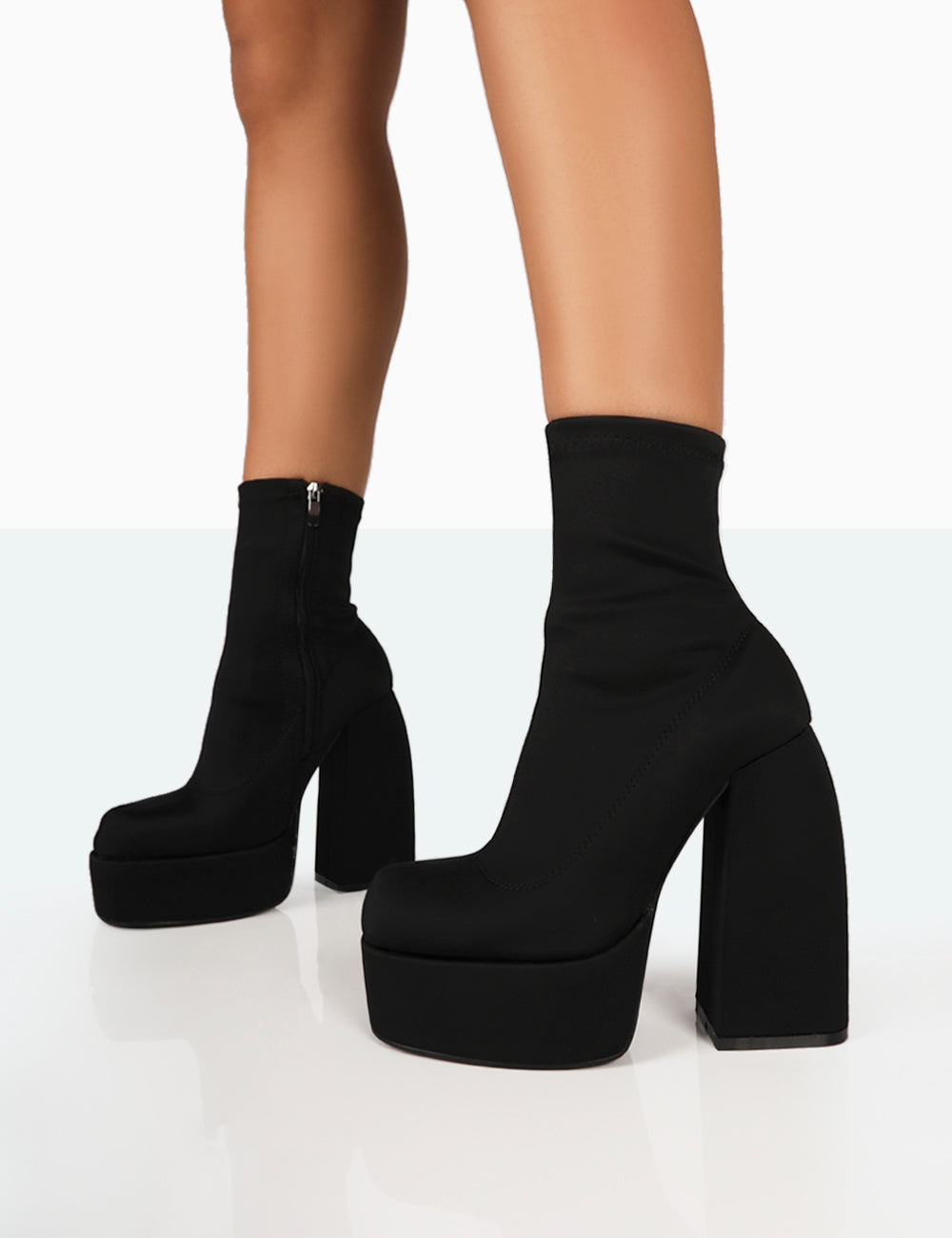 Heidi-Mode | Nylon Stiefeletten Stilvolle Schuhe für Jeden Anlass
