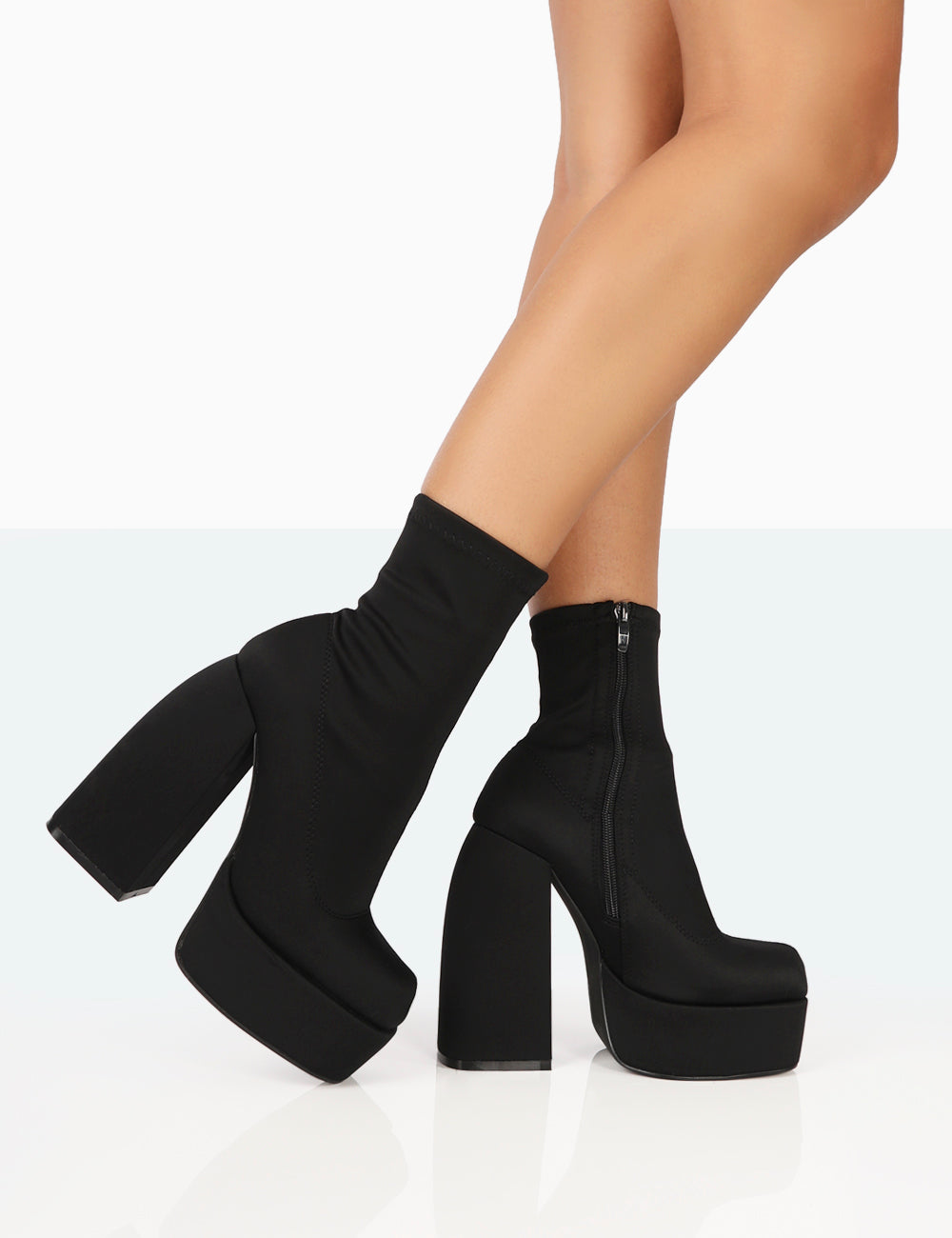 Heidi-Mode | Nylon Stiefeletten Stilvolle Schuhe für Jeden Anlass