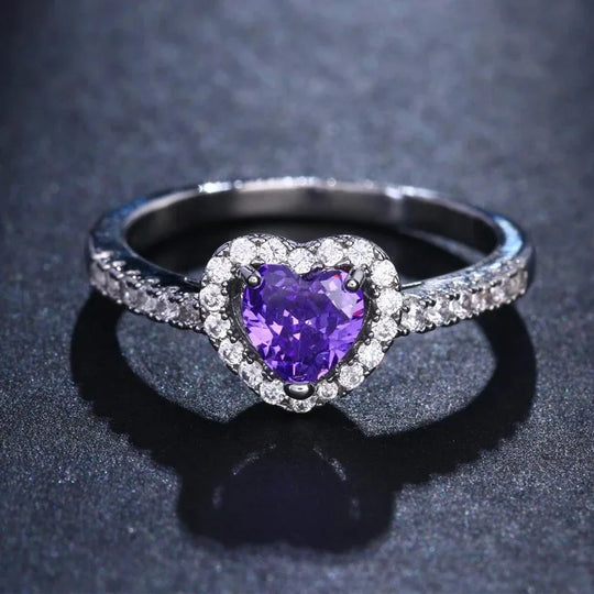 Heidi-Mode | Herzförmiger Verlobungsring