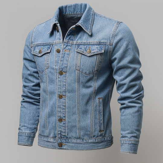 Heidi-Mode | Denim-Truckerjacke für Herren