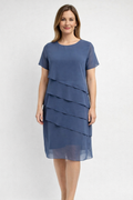 Hannah - Elegantes Schlankmachendes Kleid