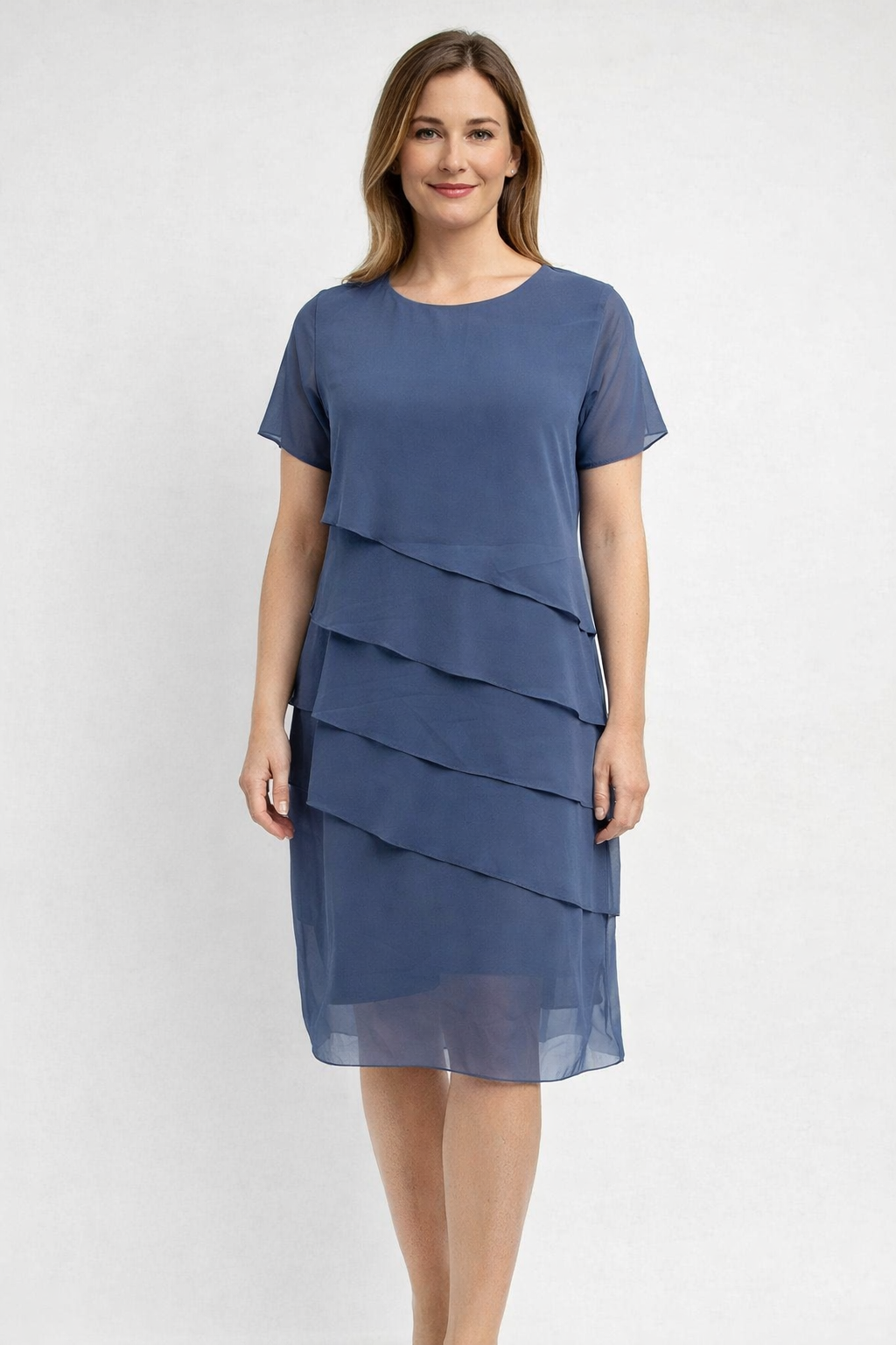 Hannah - Elegantes Schlankmachendes Kleid