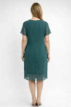 Hannah - Elegantes Schlankmachendes Kleid