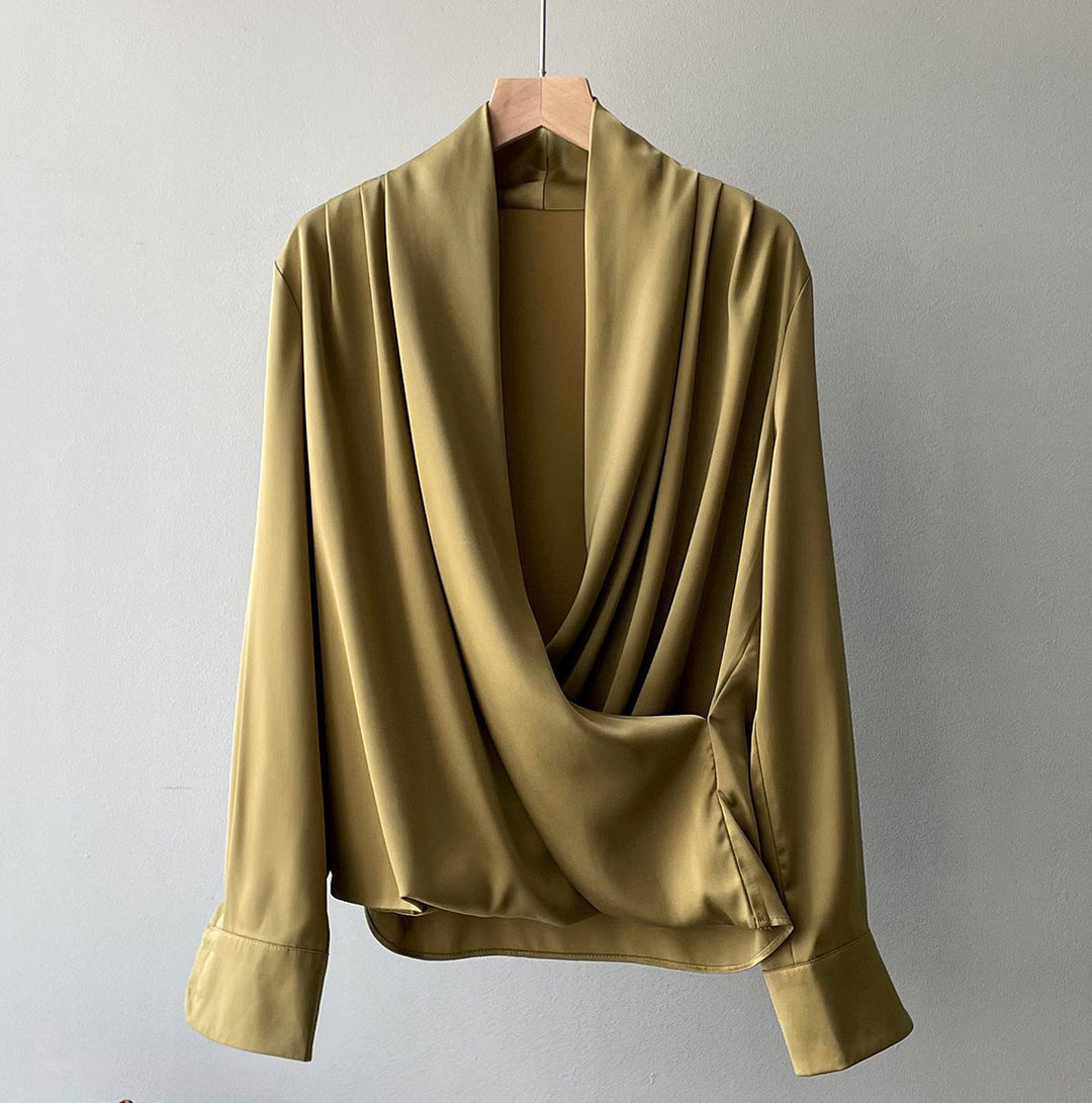 Anorka | Satin Pullover Bluse