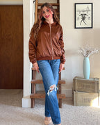 Heidi-Mode | Klassische Bomberjacke mit Taschen für Frauen