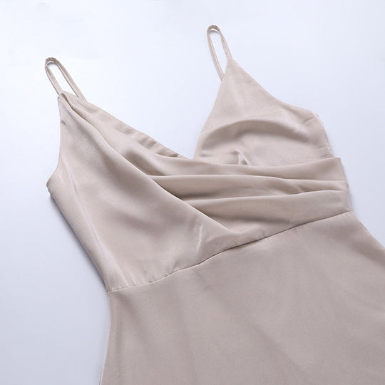 Heidi-Mode | Ibiza Style Sommerkeid Aus Satin