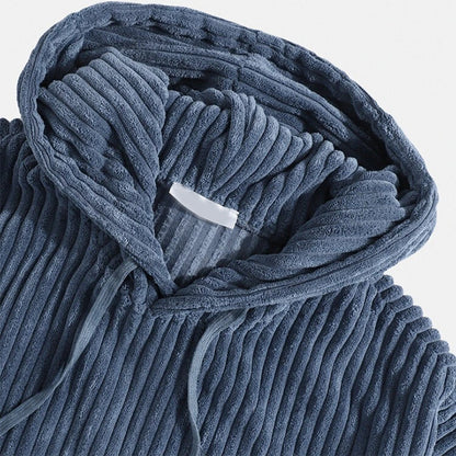 Heidi-Mode - Kapuzenpullover aus geripptem Cord