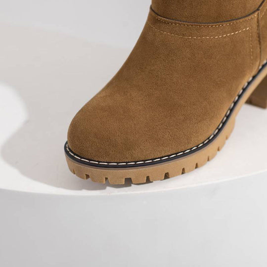 Heidi-Mode | Stiefel mit Hohen Absätzen Caroline Eleganz und Komfort für Einen Modernen Stil