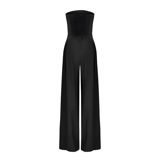 Heidi-Mode | Stilvolle Strapless Jumpsuit