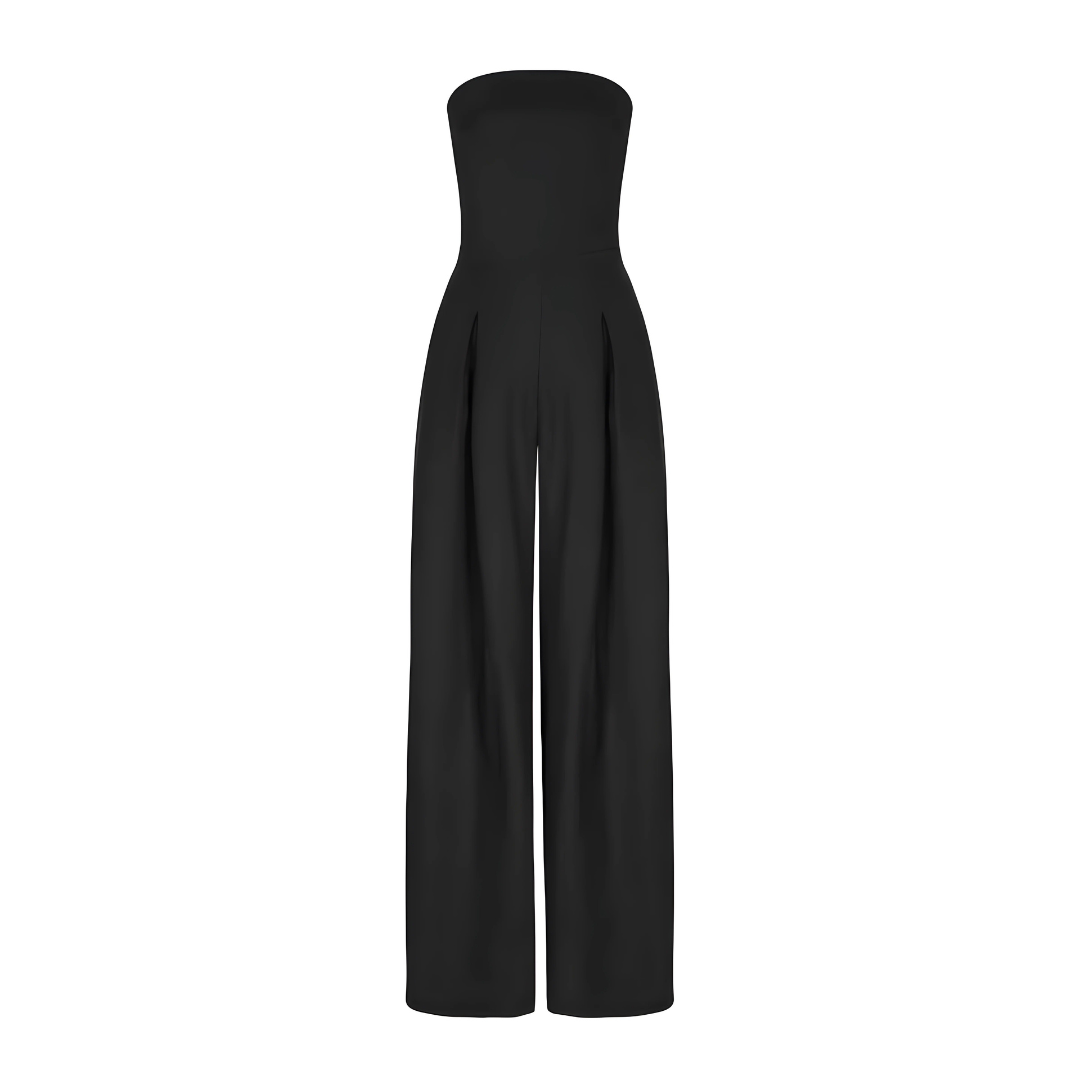 Heidi-Mode | Stilvolle Strapless Jumpsuit