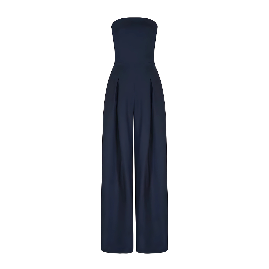 Heidi-Mode | Stilvolle Strapless Jumpsuit
