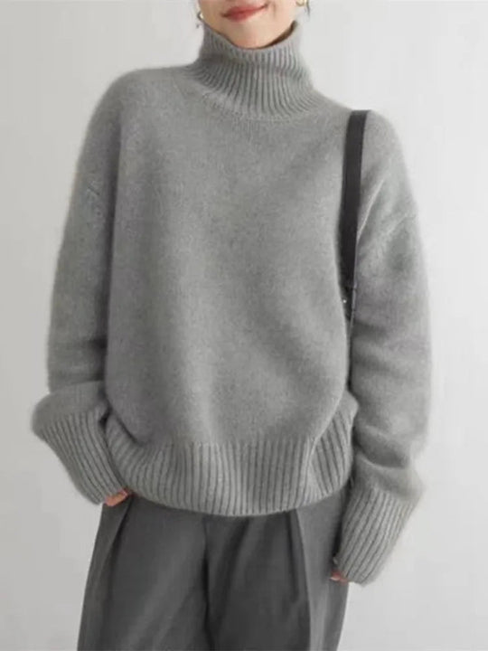 Heidi-Mode | Bequemer Pullover mit Kragen