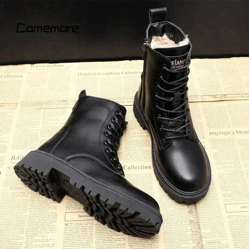 Heidi-Mode | Schwarze Winterstiefel Für Damen