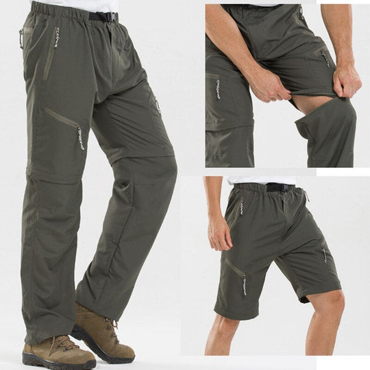 Heidi-Mode - Bequeme Outdoor Zip-Off-Hose für Herren