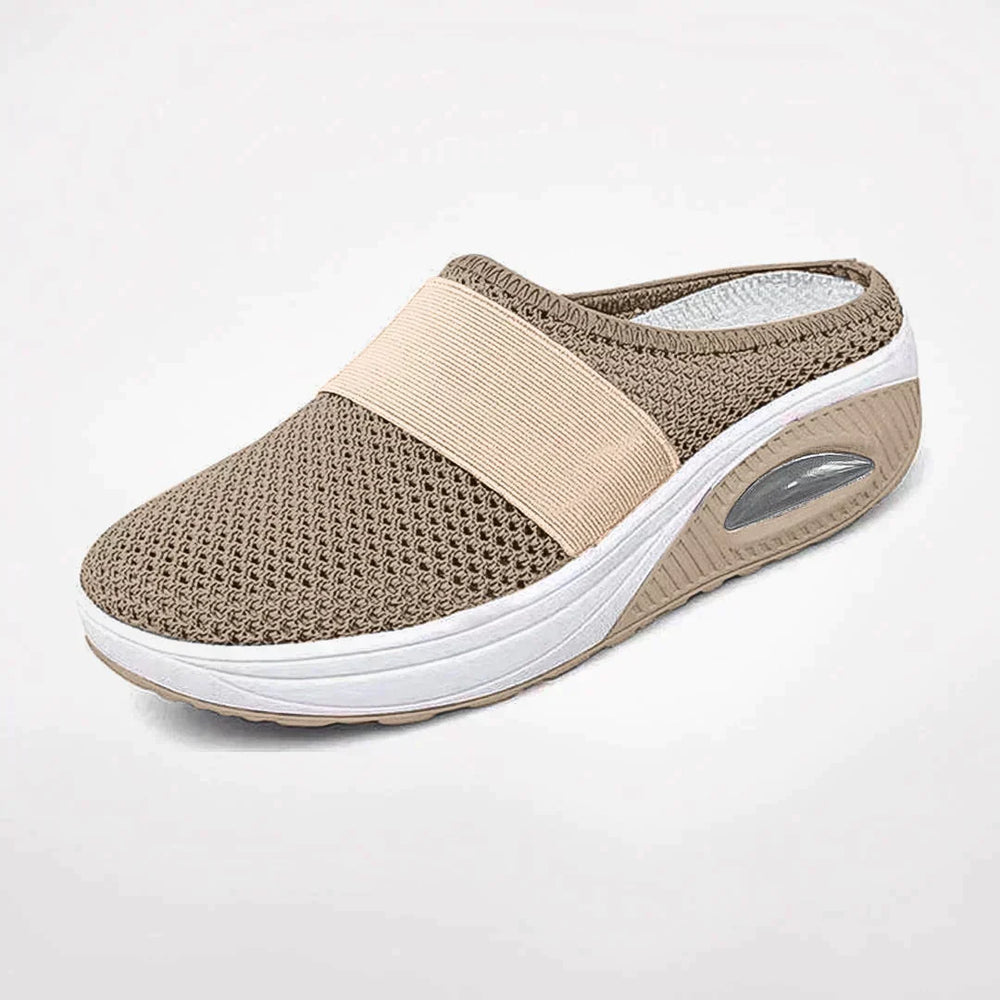Heidi-Mode | Orthopädische Damen Hausschuhe mit Weichem Fußbett und Rutschfester Sohle