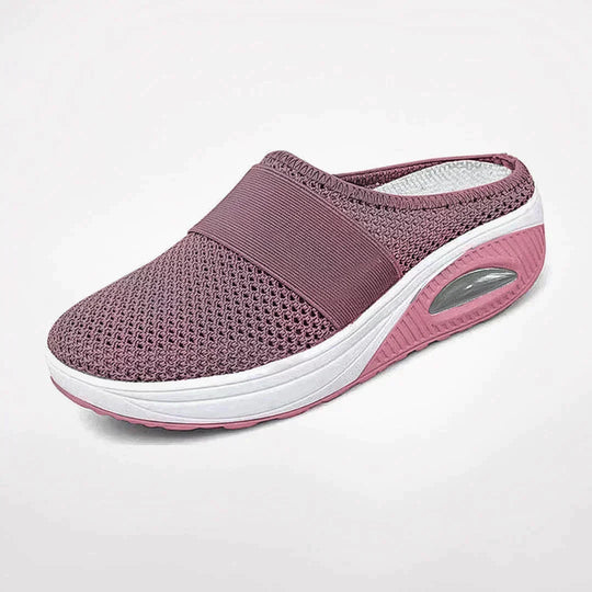 Heidi-Mode | Orthopädische Damen Hausschuhe mit Weichem Fußbett und Rutschfester Sohle