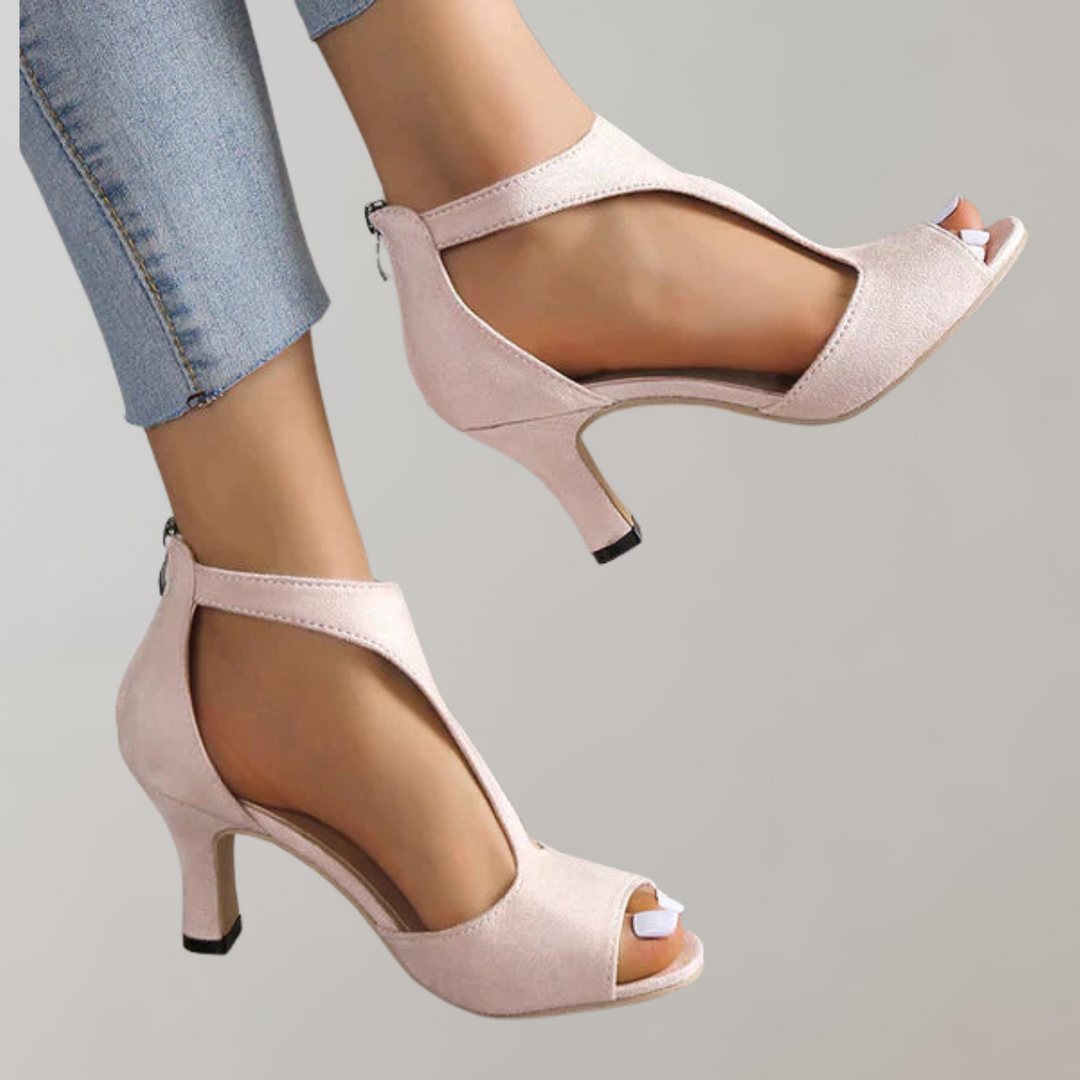 Heidi-Mode | Orthopädische Sandalen mit Absatz Sandalen mit Pantolette Damen