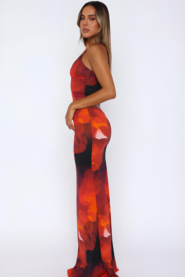 Heidi-Mode | Floral Maxi Skirt & Top Set