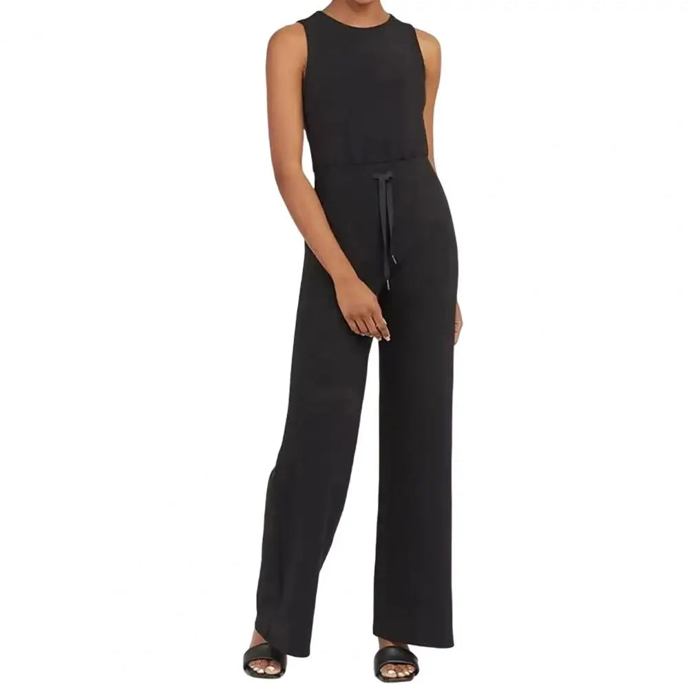 Heidi-Mode | Ärmelloser Luxus Damen Jumpsuit