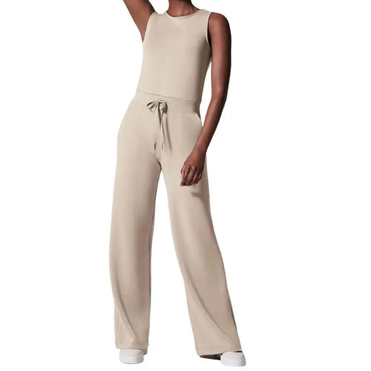 Heidi-Mode | Ärmelloser Luxus Damen Jumpsuit