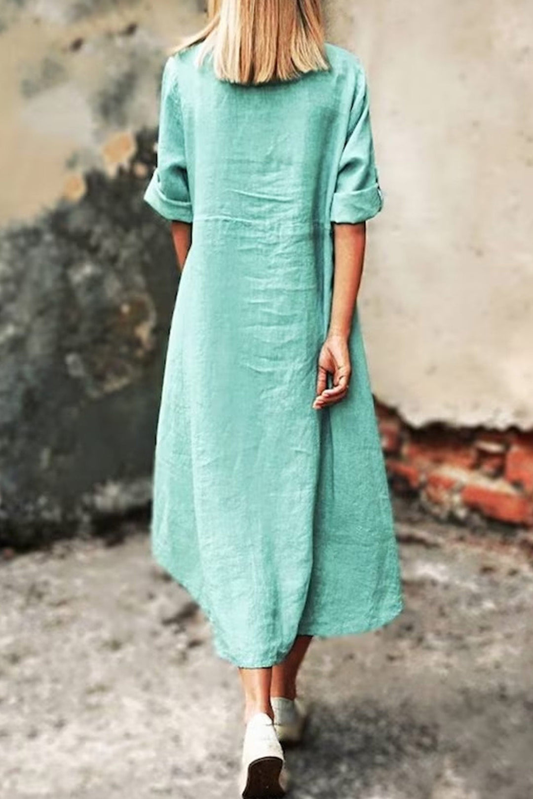Heidi-Mode | Unregelmäßiges Hemdkleid