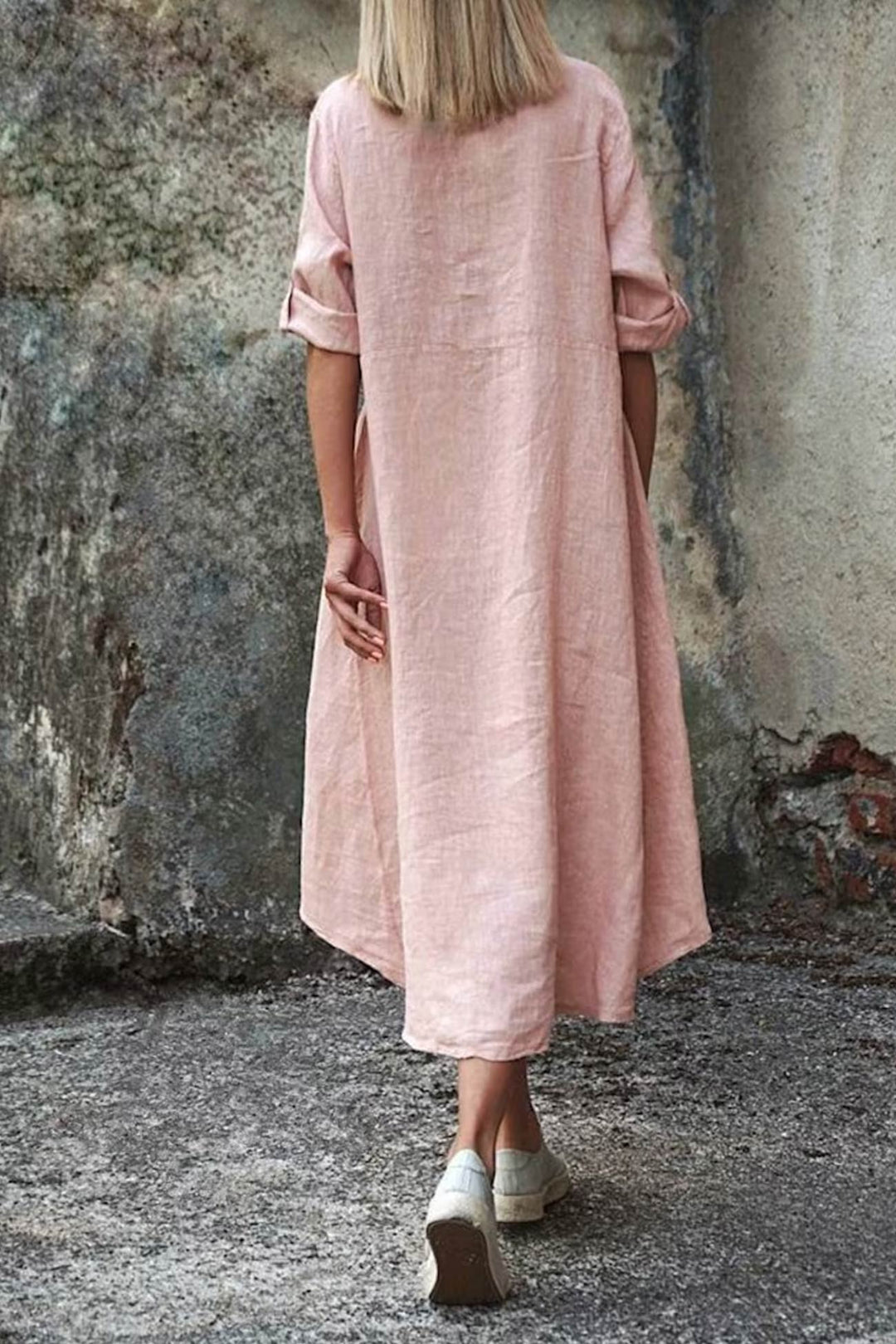 Heidi-Mode | Unregelmäßiges Hemdkleid